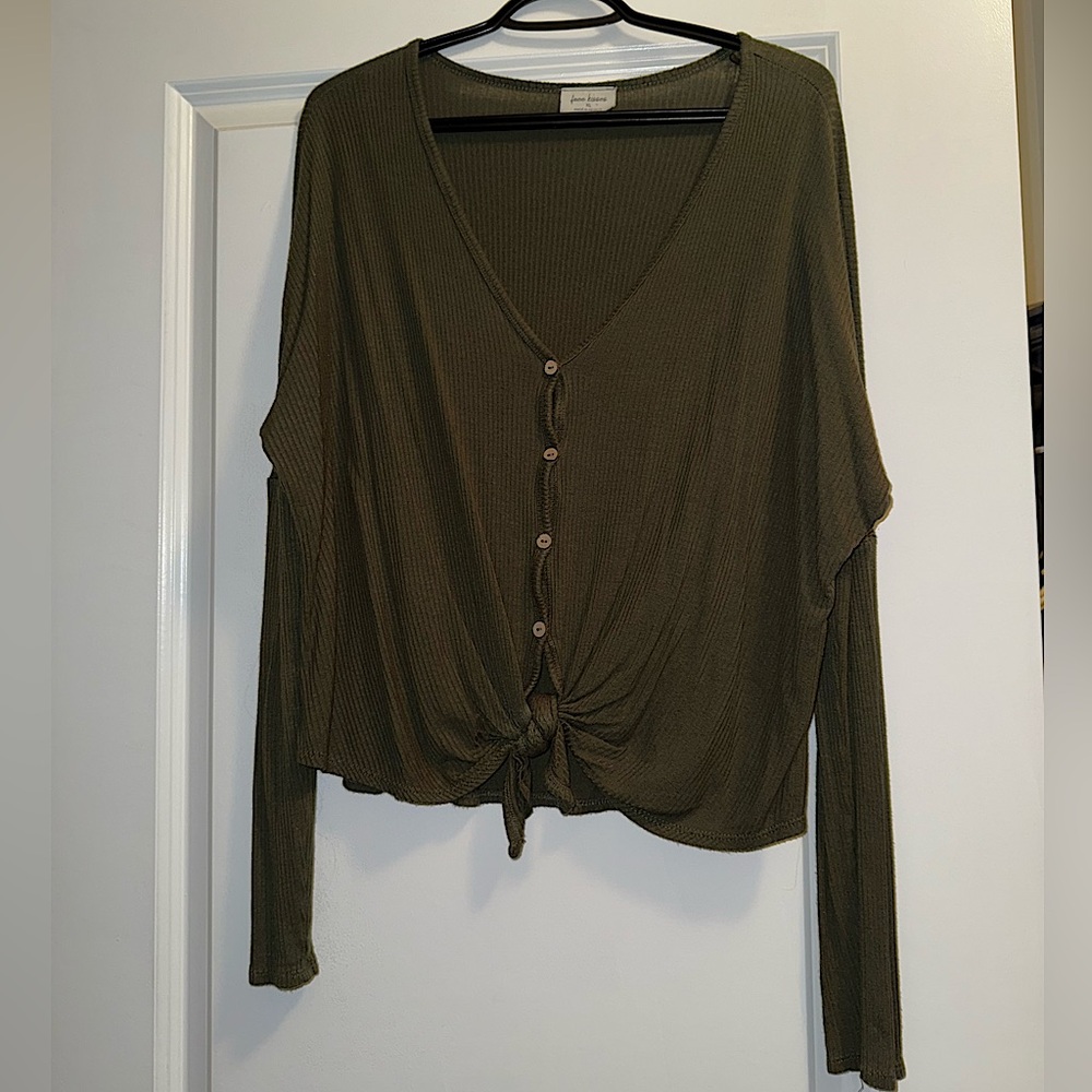 Olive Green Sweater